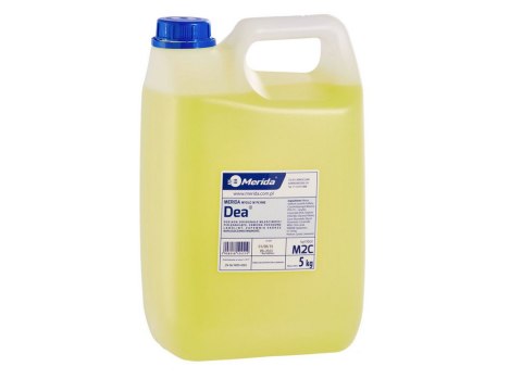 Mydło w płynie MERIDA DEA cytrynowe, kanister 5 kg