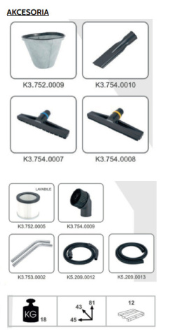 Odkurzacz KVS C6.61