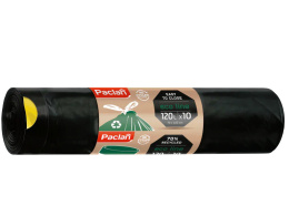 PACLAN WORKI NA ŚMIECI Z TAŚMĄ ECOLINE 120L X 10 SZTUK