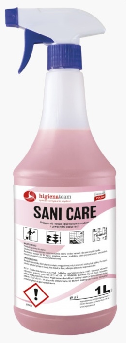 SANI CARE Higiena Team - Preparat do mycia urządzeń sanitarnych 1 L